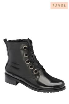Ravel Black Ankle Boot (R94170) | $155