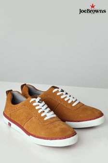 Joe Browns Yellow Ryder Suede Trainers (R94686) | 69 €