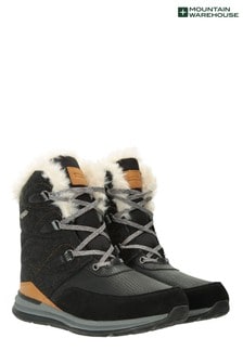 Mountain Warehouse Brown Ice Crystal Womens Waterproof Snow Walking Boots