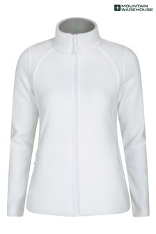 Mountain Warehouse White Sky Womens Full-Zip Fleece Jacket