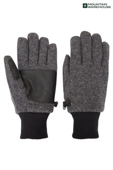 Mountain Warehouse Grey Knitted Windproof & Waterproof Womens Gloves (R96167) | 54 €