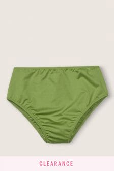 Sour Green - Плавки бикини с завышенной талией Victoria's Secret PINK (R97306) | €34