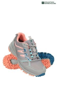 Mountain Warehouse Grey Lakeside Trail Womens Waterproof Approach Shoes (R97860) | ₪ 298
