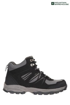 Mountain Warehouse Black Black Mcleod Wide Fit Womens Walking Boots (R97990) | ₪ 149