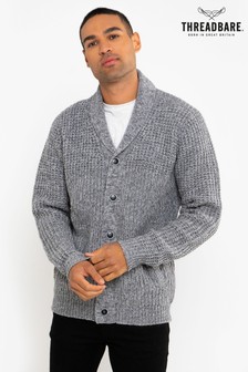Threadbare grey Shawl Collar Cardigan (R99260) | kr376