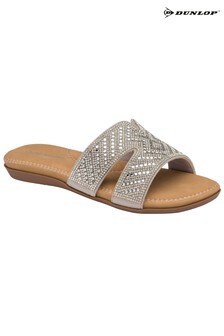 Dunlop Silver Ladies' Slider Sandals (R99547) | 47 €