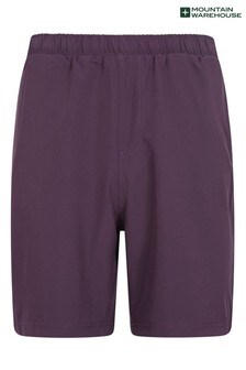Mountain Warehouse Purple Purple Seven Hurdle Mens Running Shorts (R99607) | €21