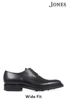 Negru - Pantofi din piele cu Bărbați Goodyear Mărimi mari Loake By Jones Bootmaker Apache (T00744) | 1,074 LEI