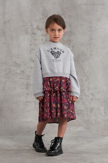 Angel & Rocket Older Girls Marisa Sweatshirt Skirt Dress (T01066) | $43 - $46
