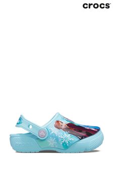 Crocs Kids Ice Blue Frozen II Clog Sandals (T01909) | €25