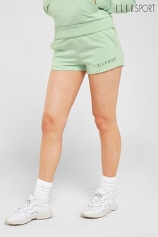 ירוק - מכנסי פליז קצרים של ELLE Sport (T02289) | ‏93 ₪