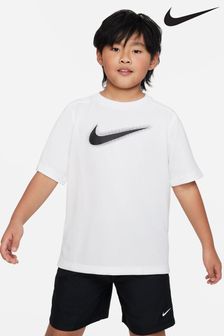 Nike White Dri-FIT Multi Graphic Training T-Shirt (T02715) | €25