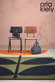 Orla Kiely Black Stem Rug (T02830) | ￥57,250 - ￥96,000