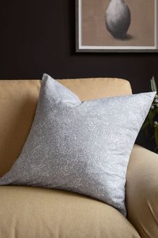 Grey Floral Print Cushion (T03064) | ₪ 85