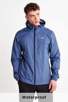 Blue Waterproof Packable Jacket (T03563) | SGD 35