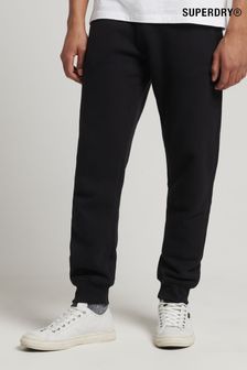 Superdry Black Organic Cotton Vintage Logo Embroidered Joggers (T03817) | 77 €