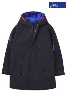 Joules Blue Hudson Waterproof Three-In-One Parka and Padded Jacket (T04171) | €57 - €60