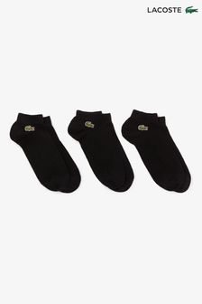 שחור - מארז של 3 גרביים לגברים של Lacoste (T04490) | ‏93 ₪