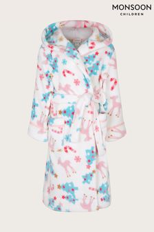 Monsoon Pink Supersoft Christmas Dressing Gown (T06101) | 44 € - 50 €