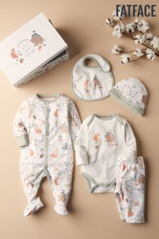 FatFace Baby Crew Born in 2022 5 Piece Gift Set (T06533) | €53