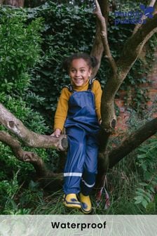 Muddy Puddles Recycled Rainy Day Waterproof Dungarees (T06764) | SGD 66