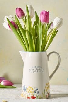 Mother's Day Floral Jug (T07115) | $21