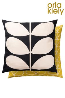 Orla Kiely White Solid Stem Outdoor Cushion (T07287) | 60 €