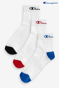 Champion White 3 Pack Socks (T08172) | ₪ 51