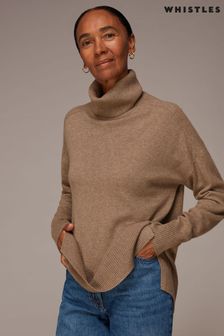 Whistles Cashmere Roll Neck Jumper (T08403) | €130