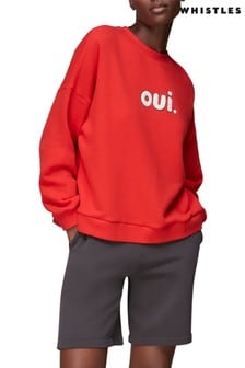 Whistles Oui Logo Sweater (T08409) | 120 €