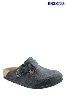 Birkenstock Boston Felt Grey Clogs (T08452) | €114