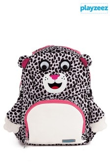 Playzeez Mya White The Snow Leopard Backpack (T08747) | ₪ 149