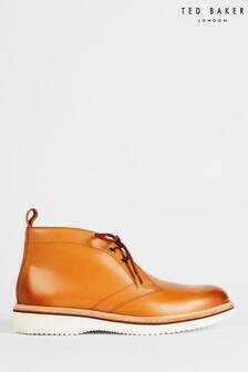 Ted Baker Vedro Brown Wedge Desert Boots (T09178) | ₪ 768