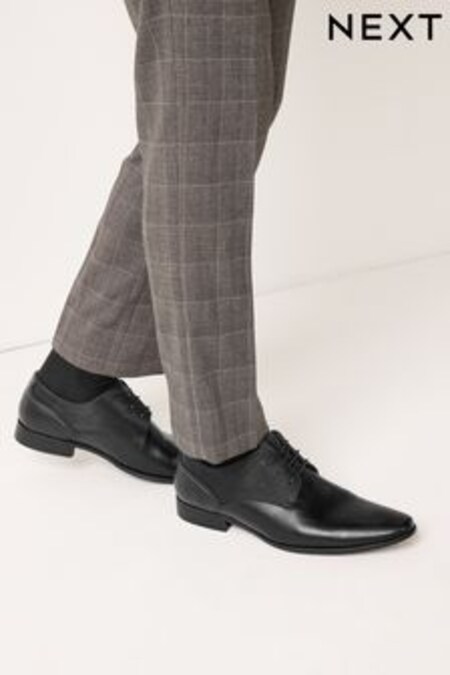 Black Derby Shoes (T09906) | €35