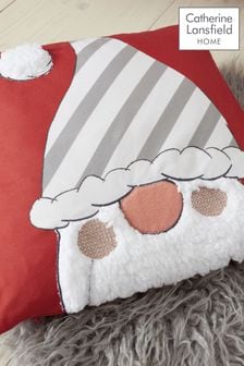 Catherine Lansfield Red Express Your Elf Gonk Christmas Cushion (T09967) | $24
