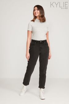 Черные джинсы с высокой посадкой Kylie Teen (T10177) | €14