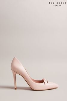 Ted Baker Pink Teliah  Pointed Bow 100mm Court Heels (T10247) | 99 €