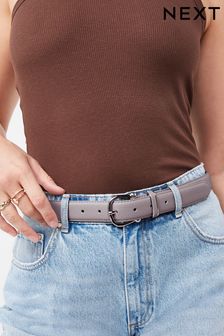 Grey Essential PU Jeans Belt (T10564) | $12
