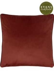 Evans Lichfield Sunset Orange Opulence Velvet Polyester Filled Cushion (T11022) | 34 €