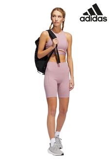 adidas Pink Yoga Short Leggings (T11264) | $68