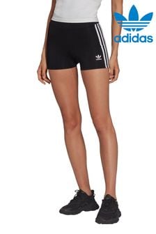 Black - Adidas Womens Booty Shorts (T11436) | MYR 168