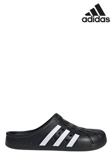 adidas Black Sportswear Adilette Clogs (T11457) | $83