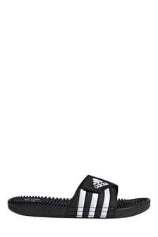 adidas Black/white Sportswear Adissage Slides (T11463) | AED128