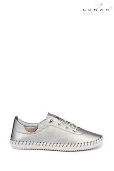 Lunar Silver St Ives Plimsoll Trainers (T11489) | 60 €