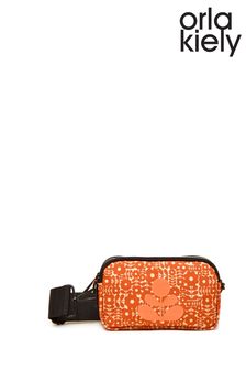 Orla Kiely Tripod Triple Zip Pouch Bag (T11862) | $97
