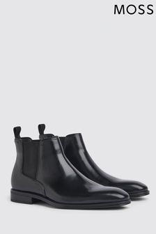 Moss Bros Gladstone黑色Chelsea靴 (T11987) | HK$1,361