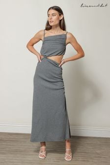 Line & Dot Grey Mila Midi Dress (T12470) | 62 €