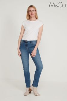 M&Co Blue Supersoft Slim Fit Jeans (T12893) | €40