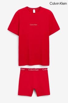 Calvin Klein Red Modern Structure Lightweight Short Set (T13577) | 32 €
