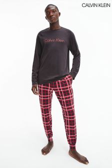 Calvin Klein Black Sleep Joggers Set (T13624) | $111